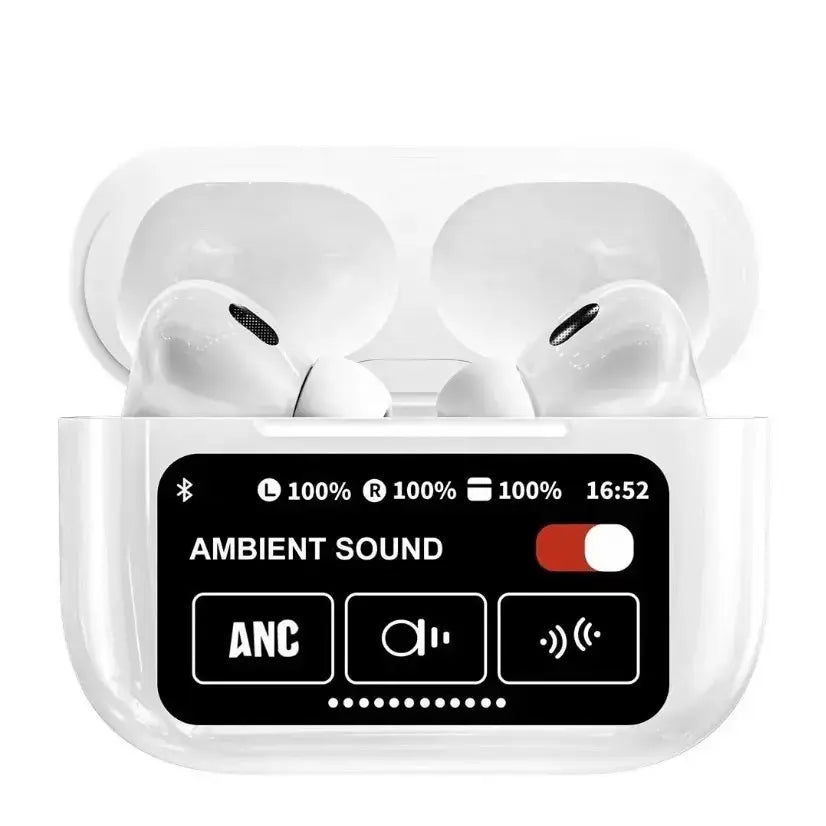 Touch Screen Airpods - Active Noise Cancellation and with Long Battery Life